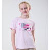 Kinder-T-Shirt Horseware Crafty Pony - Rose Horseware