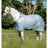 Fliegendecke Horseware Amigo Bug Rug Pony - Meliertes Blau / Blau / Silber