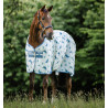 Fliegendecke Horseware Amigo Bug Rug - Libellenmuster / Silber / Blau / Salbei