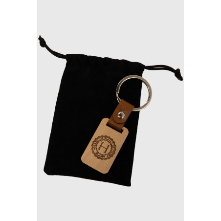 Harcour Schlüsselanhänger Holz