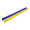 Waldhausen Schaumstoff-Bodenstange im 2er-Set - Blau / Gelb
