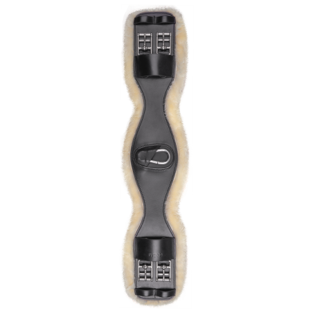 Kurzgurt aus Leder von Waldhausen mit ECO Wool