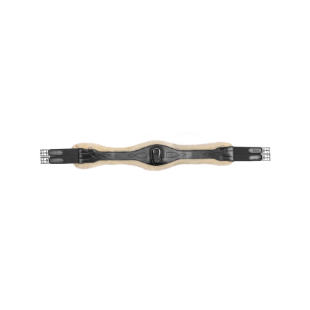 Waldhausen-Leder-Sattelgurt mit ECO-Wolle
