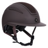 Imperial Riding Olania Deluxe Reithelm mit großem Visier - Dunkelbraun