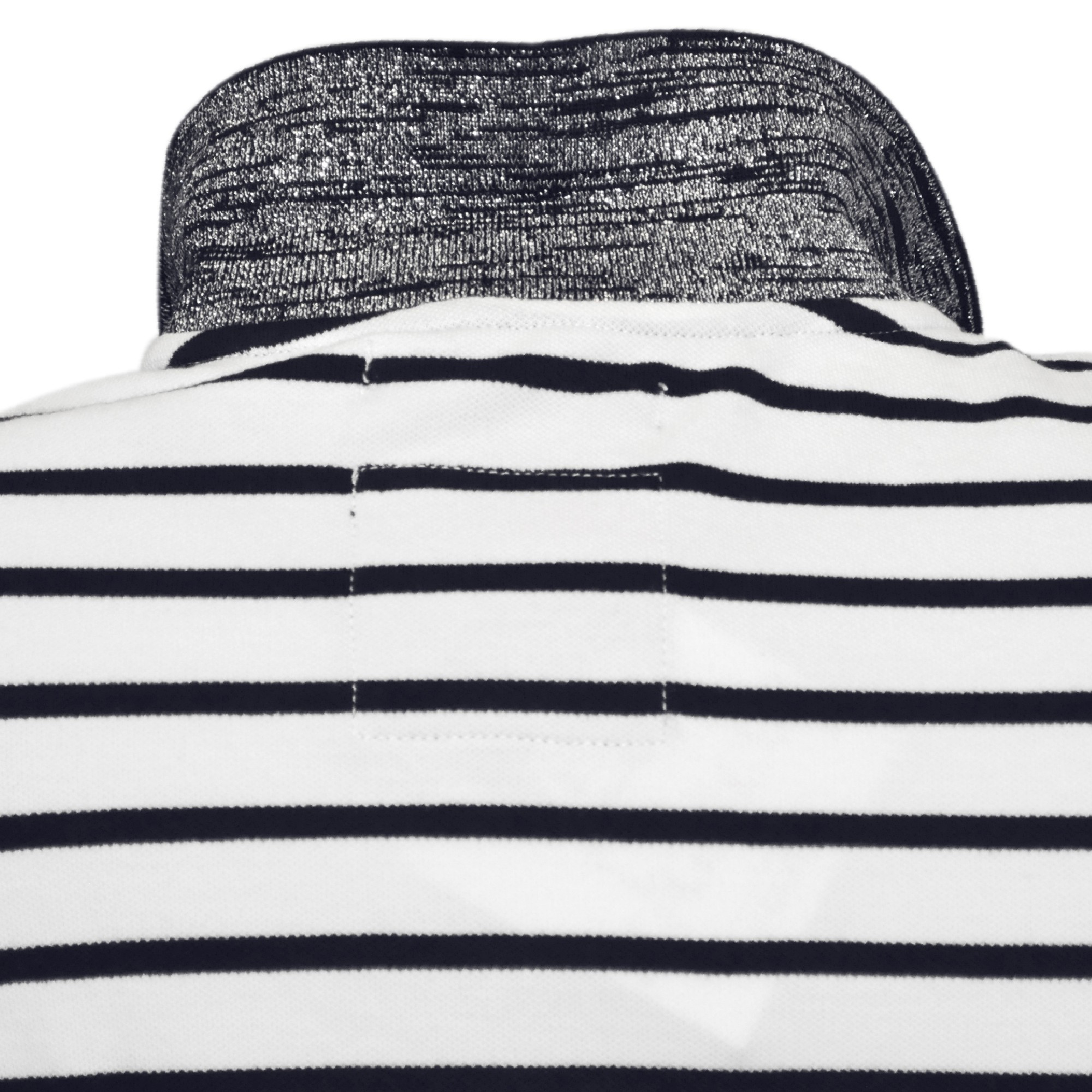 Damen-Poloshirt Joya Flags & Cup Weiß / Marineblau Weiß