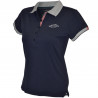 Damen-Poloshirt Santa Lucia Flags & Cup - Marineblau