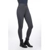 HKM Isabella Leggings mit Vollbesatz aus Silikon - Grau