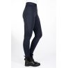 HKM Isabella Leggings mit Vollbesatz aus Silikon - Tiefblau