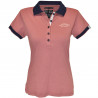 Damen-Poloshirt Santa Lucia Flags & Cup - Altrosa