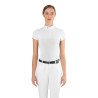 EGO7 Mesh-Turnierpolo Damen kurzarm - Weiß