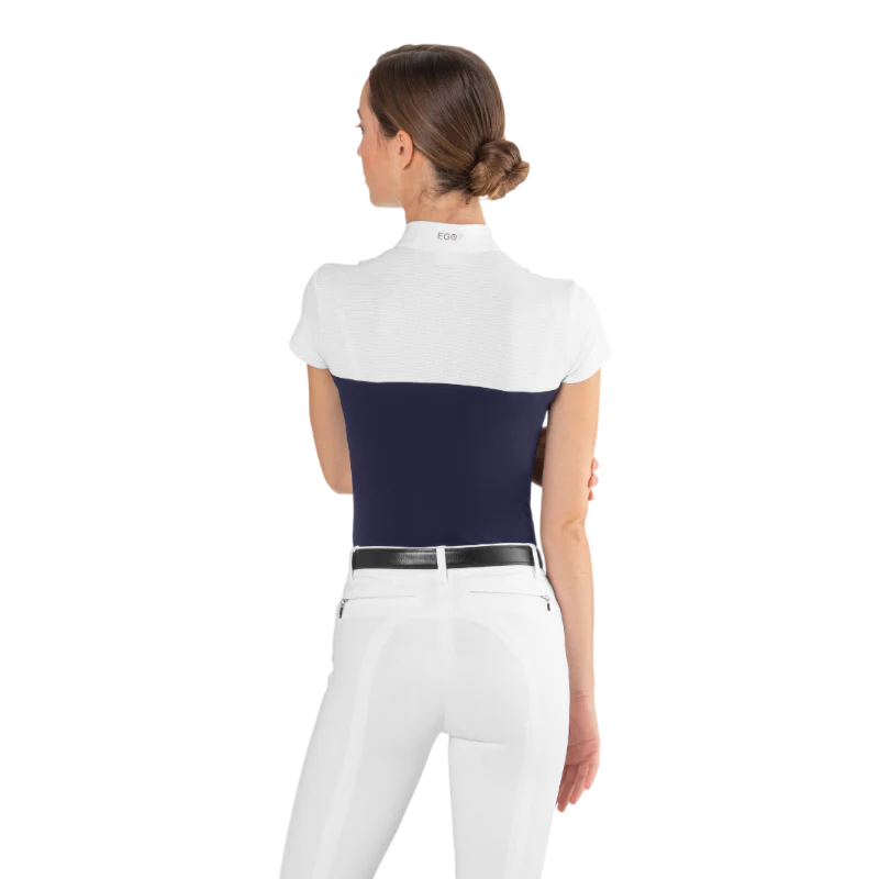EGO7 Mesh-Turnierpolo Damen kurzarm