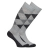 Damen-Reitsocken Imperial Riding Queen of Diamonds - Mischgrau