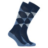 Damen-Reitsocken Imperial Riding Queen of Diamonds - Marine