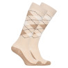 Damen-Reitsocken Imperial Riding Queen of Diamonds - Wollweiß