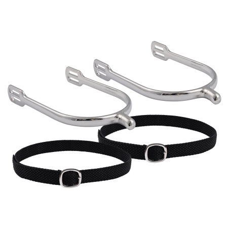 Herren-Sporen Imperial Riding Basic 15 mm, runde Spitze