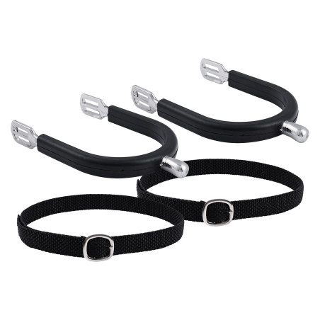Herren-Sporen Imperial Riding Basic 20 mm mit Silikonbeschichtung