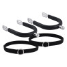 Herren-Sporen Imperial Riding Basic 20 mm mit Silikonbeschichtung - Silber