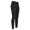 Reitleggings Imperial Riding Basic FullGrip Kinder - Schwarz