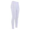 Reitleggings Imperial Riding Basic FullGrip Kinder - Weiß