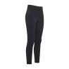 Damen-Reitleggings Imperial Riding Basic Glam FullGrip - Schwarz