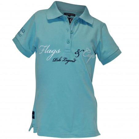 Kinder-Poloshirt Omia Flags & Cup