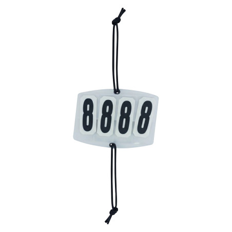 Imperial Riding Wettkampfnummertafel Basic quadratisch 4 Ziffern