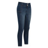 Reithose Euro-Star Classic Slim Denim Damen - Dunkles Denimblau