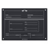 Stalltürschild German HV Polo Polo - Schwarz
