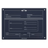 Stalltürschild German HV Polo Polo - Marine