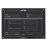 Boxenschild English HV Polo - Schwarz