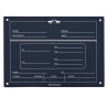 Boxenschild English HV Polo - Marine