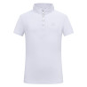 Turniershirt kurzärmelig Imperial Riding Basic Glam Kinder - Weiß