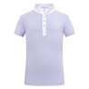 Turniershirt kurzärmelig Imperial Riding Basic Glam Kinder - Glyzinie