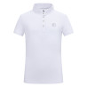 Imperial Riding Basic Kids Kurzarm-Turnierpoloshirt - Weiß