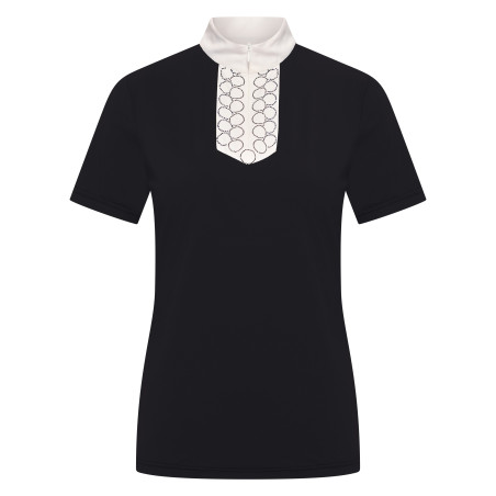 Damen-Turnierpolo kurzarm Imperial Riding Shine