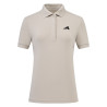 Damen-Polo-Shirt Euro-Star Mara mit kurzen Ärmeln - Beige