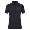 Damen-Polo-Shirt Euro-Star Mara mit kurzen Ärmeln - Schwarz