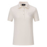 Kurzarm-Poloshirt HV Polo Norma Damen - Weiß
