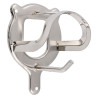 Trensenhalter Imperial Riding Basic Metallic - Silber