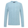 HV Polo Pullover Tally Kinder - Aqua Sky