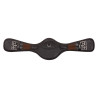 Anatomischer Imperial Riding Dressurgurt mit Rollenschnallen - Dunkelbraun