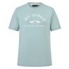Damen-T-Shirt HV Polo Natalie mit kurzen Ärmeln - Aqua Sky