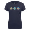Damen-T-Shirt mit kurzen Ärmeln Imperial Riding Holographics - Marine