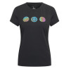 Damen-T-Shirt mit kurzen Ärmeln Imperial Riding Holographics - Schwarz