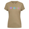 Damen-T-Shirt mit kurzen Ärmeln Imperial Riding Holographics - Hellolivengrün
