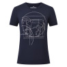 Kurzarm-Top Euro-Star Mira Damen - Marine