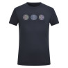 Kurzarmshirt Imperial Riding Holographics Kinder - Schwarz