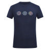 Kurzarmshirt Imperial Riding Holographics Kinder - Marine