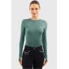 Damen-Langarmshirt Harcour Bluvea - Pfau
