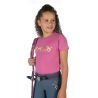 Kinder T-shirt Pony Club HKM - Pink